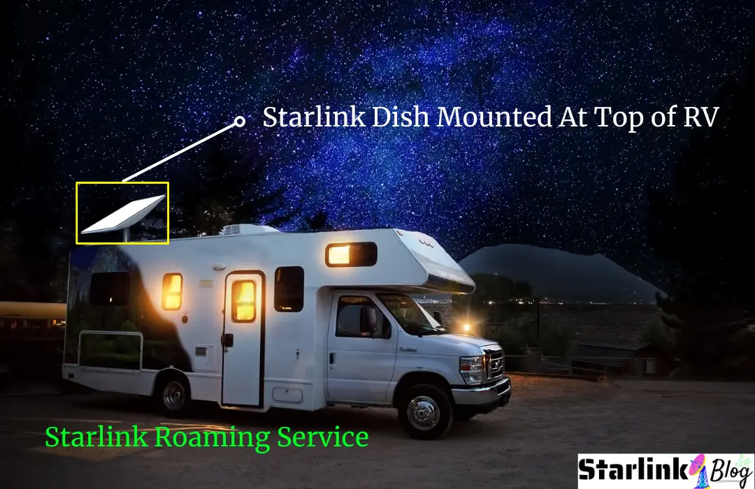 Starlink Mobility Service.